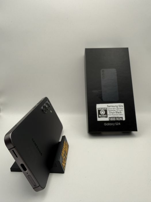 Samsung S24 256GB Black Ca Nou Garantie si Factura 1an , AMANET NO LIMIT.