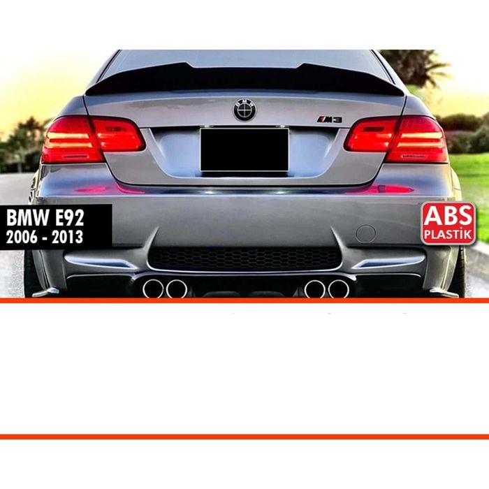 Спойлее за багажник PSM стил за BMW E92 черен лак