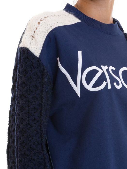Комбинированный джемпер Versace