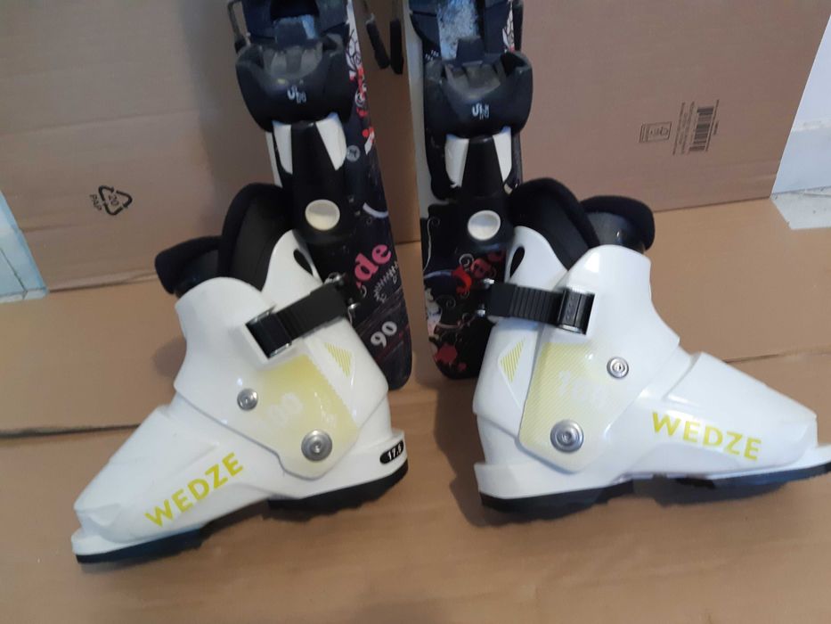 Schiuri copii Salomon fete set schi cu clapari ca noi buyback