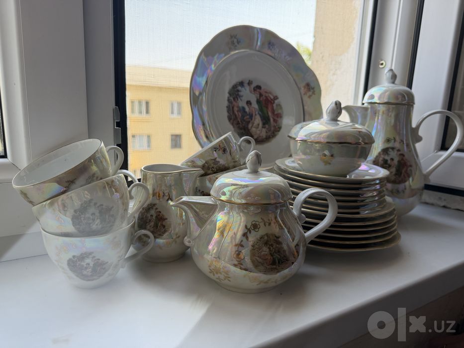 Немецкий чайно-кофейный сервиз « Мадонна »