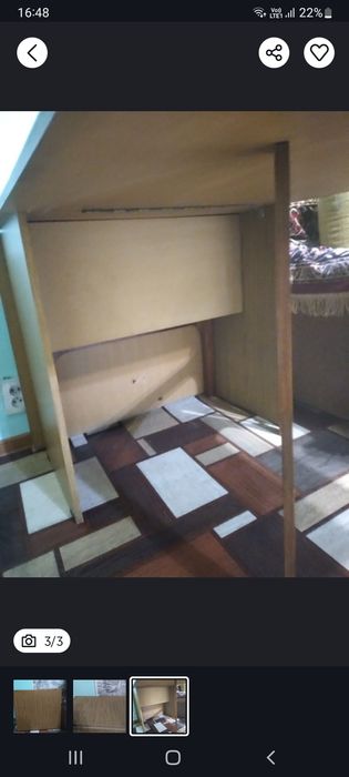 Стол-книжка размер стандарт