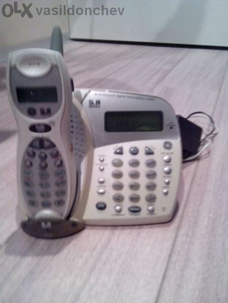 Безжични стационарни телефони със секретар GE