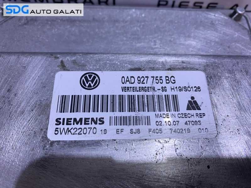 Unitate Modul Calculator Transmisie Cutie Viteze Automata VW Touareg 7L 2003 - 2010 Cod 0AD927755BG [L3470]