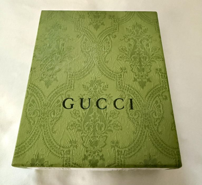 Дамски портфейл Gucci естествена кожа пълен комплект