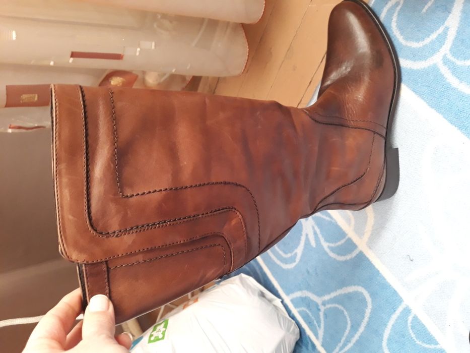 Ботуши естествена кожа