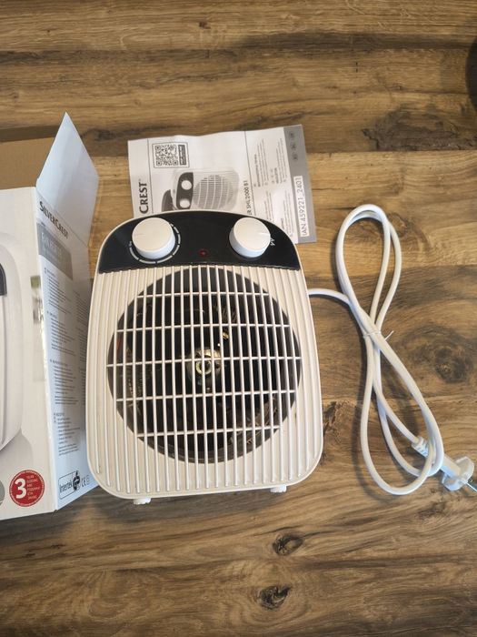 Aeroterma 2000 w,,doua trepte ,reglaj temperatura ,siguranță la rastur