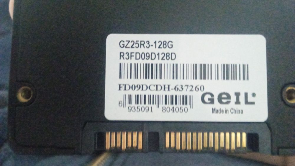 Ссд 128 срочно  сатам