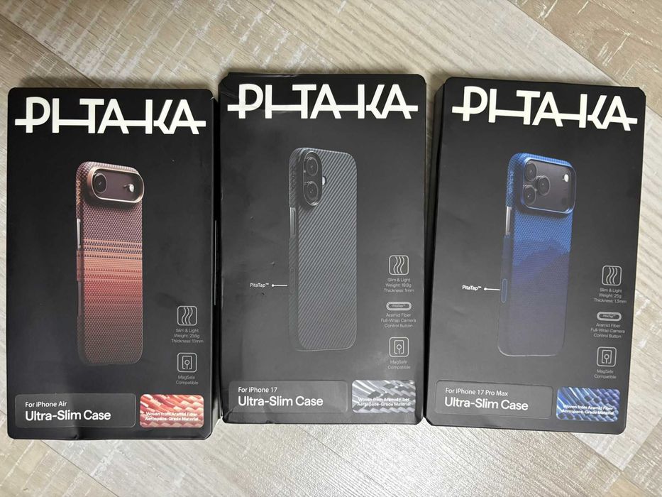Калъф Pitaka за Iphone 17 17 air и 17 Pro Max