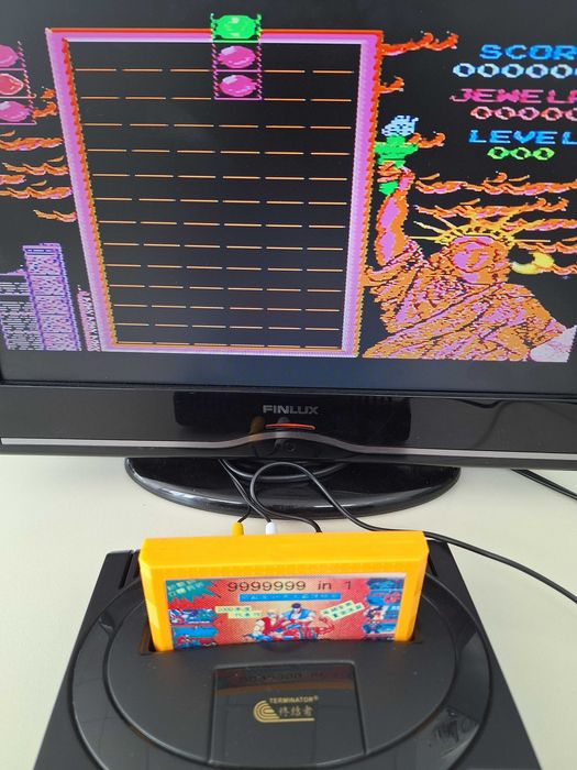 Olympic 9999999 in 1, caseta discheta clasica cu joc pentru consola TV