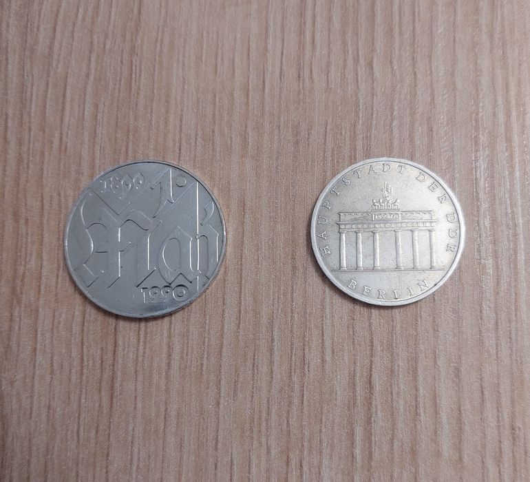 Монети 5 Mark и 10 Mark, Deutsche Demokratische Republik