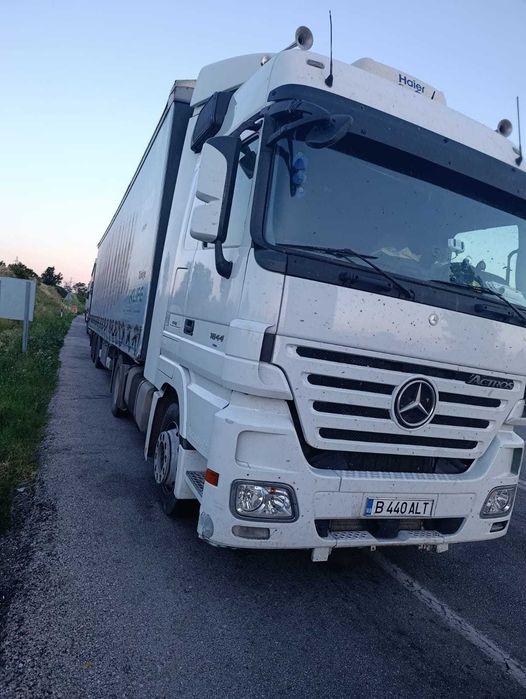 Mercedes Actros 1844 LS 2008 cu seminremorca KRONE 2004