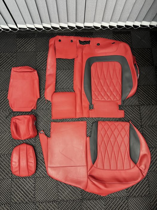 Оригинални нови Mercedes G63 AMG кожени калъфи за седалки салон