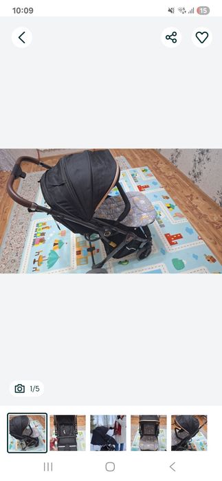 Детская коляска сатылады Cool, срочно!  Черный!