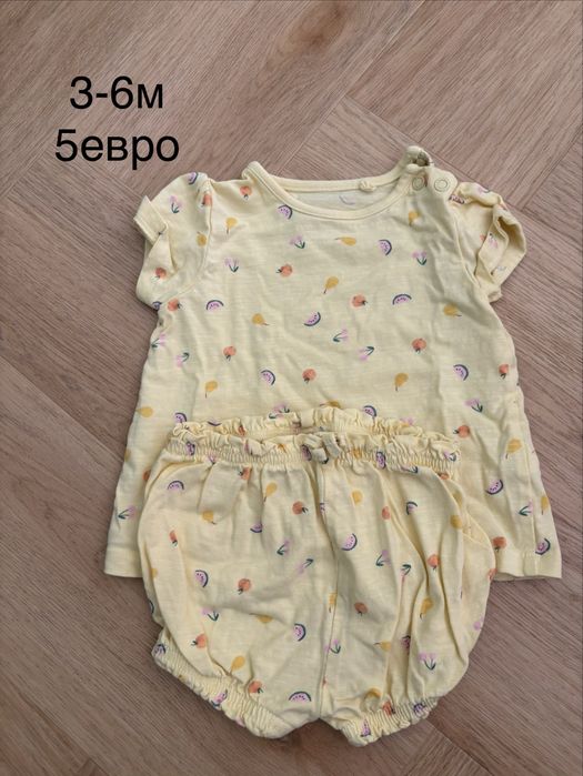 Бебешки дрехи за момиче 0-3, 3-6 английски марки и НМ