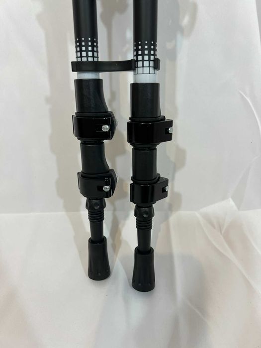 Bete schi ski telescopice  trekking Skin Fox aluminiu 105-135cm blue