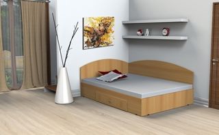 Pat pe colt 200/140 nou