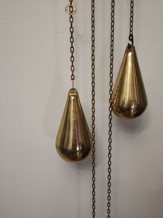 Стенен холандски часовник  „Zaanse“, в махагонов корпус