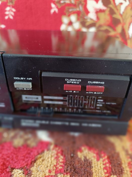 Дека двухкассетная