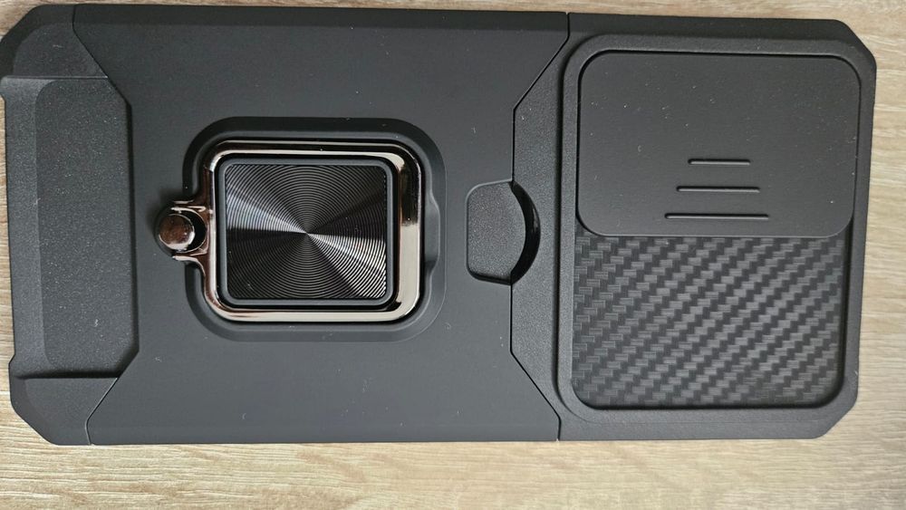 Husa Samsung Galaxy S23 Plus, Black, Anti Soc, Slot Card