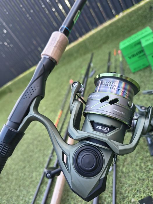 Set 2 Lansete PROFL X POWER FEEDER 3.90m 180g NEW 2026 + Set 2 Mulinete PRO FL Vigorous 6000 5+1 Rulmenti NEW 2026

Tel 0722376623

Produs