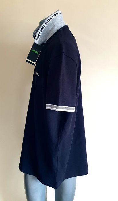Hugo Boss Paddy Pique Cotton Regular Fit  2XL НОВО ОРИГИНАЛ Мъжка Тени