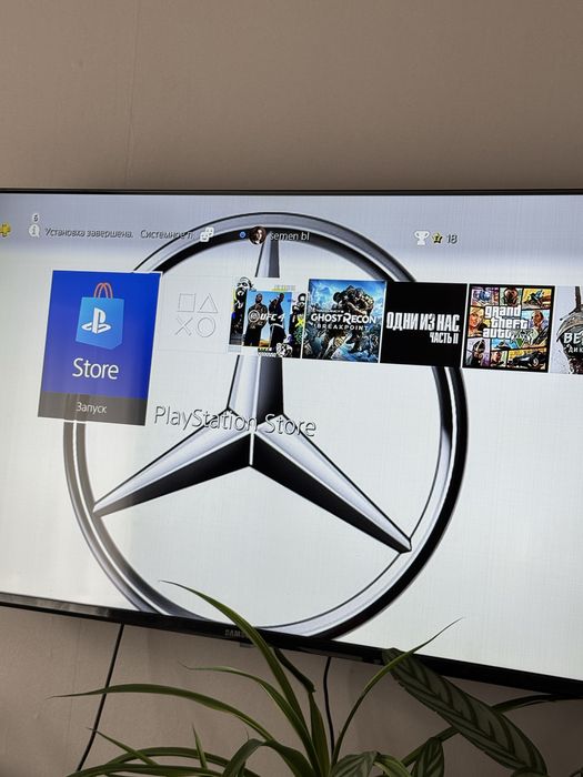 Продам ps4 slim 1tb