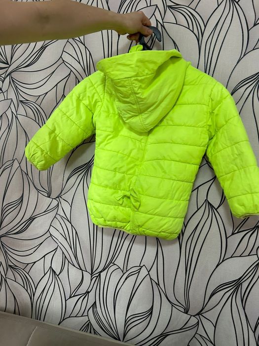 Детская куртка салатового света