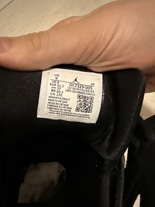 Jordan 6 negri marimea 42,5