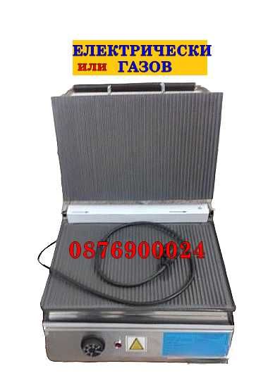 ПРОМО! Професионална Електрическа или Газова Тостер преса за сандвичи