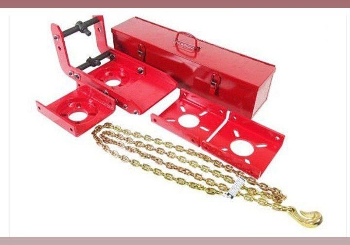 Гидравлическое приспособление для правки стоек