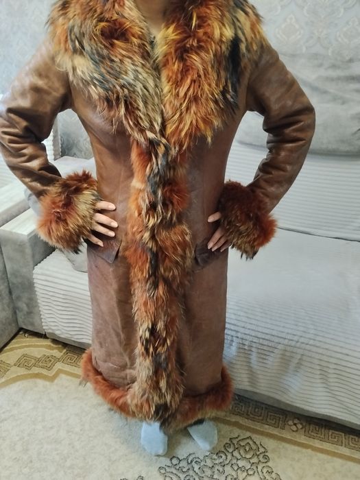 Дублёнка коженная,производство Турция.