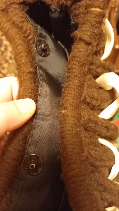 Geanta tricotata cu panglica