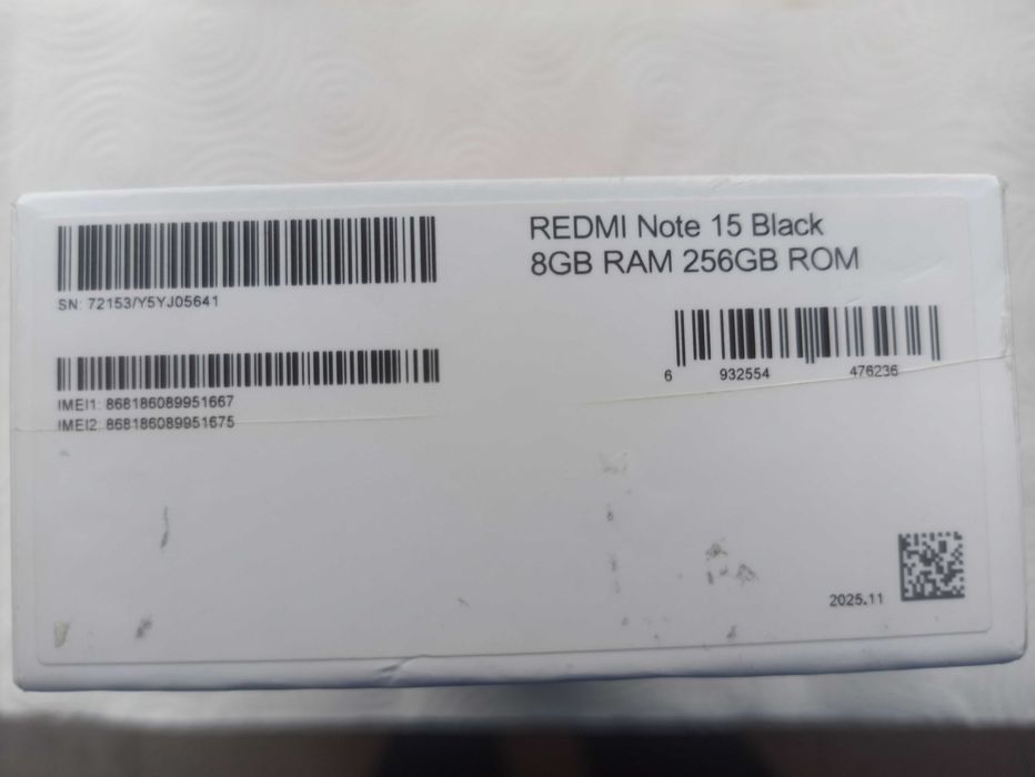 Xiaomi Redmi note 15