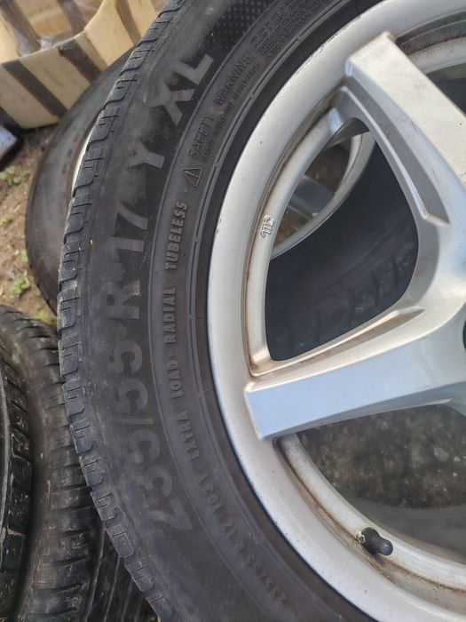 roti vara 235/55 r17  ford, volvo  5x108 , anvelope 235