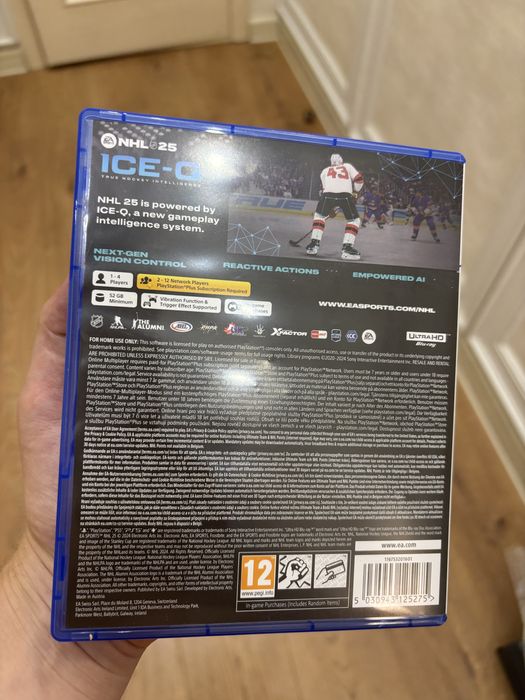 Диск новый nhl25 ps5 ТОРГ