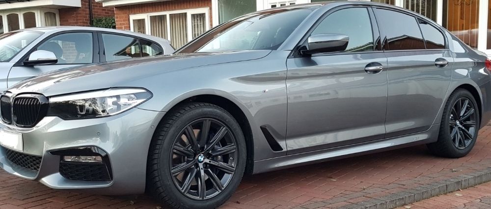 Jante BMW seria 5 roti bmw cauciucuri 245 45 R18 Goodyear noi an 2023