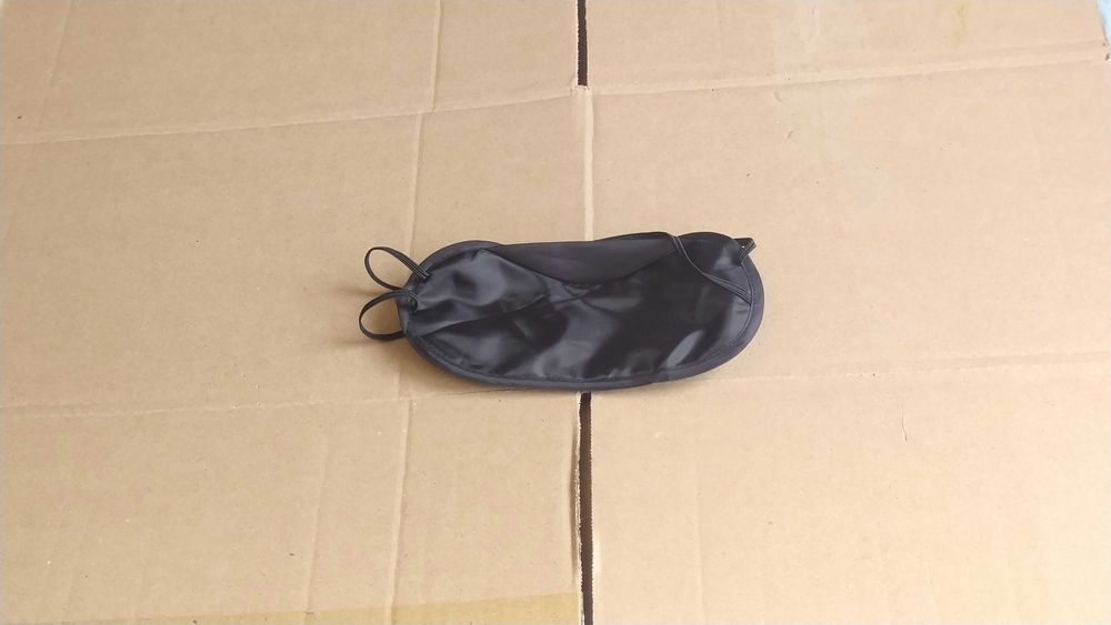 Маска для сна, черная, удобная