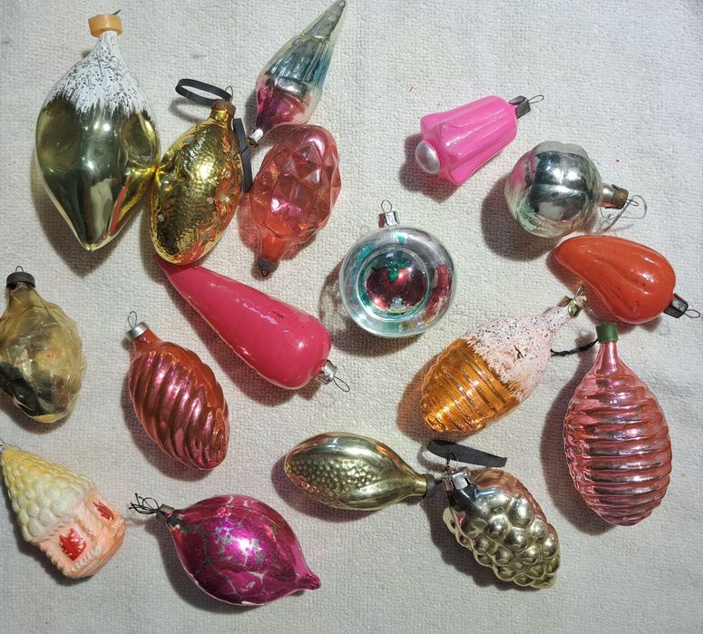 Елочные игрушки. СССР.