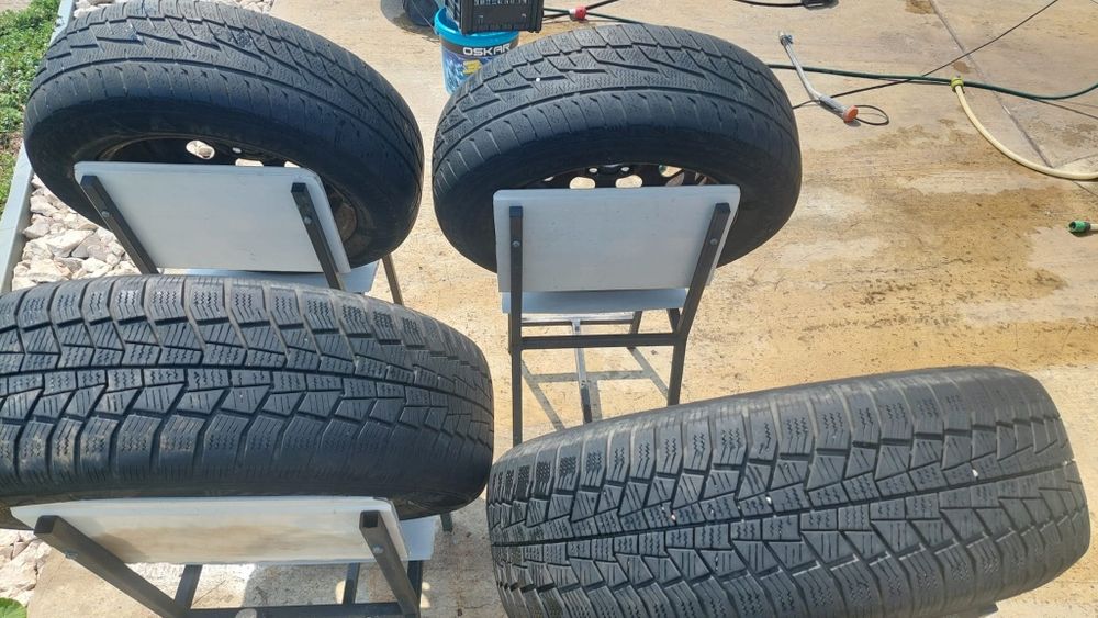 Vand jante 5x100 SKODA,VW,AUDI (cauciucuri iarna)