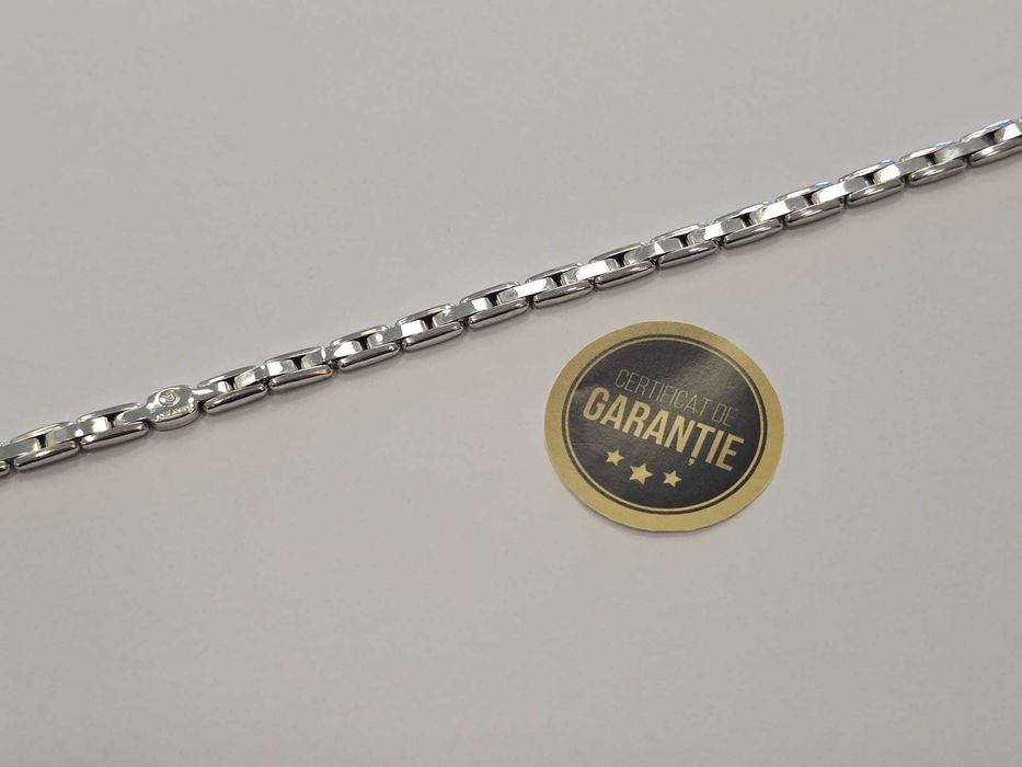 Bratara aur alb 18 K, 16.91 gr. (Ag.39 / b11355.33) – Garantie 2 ani