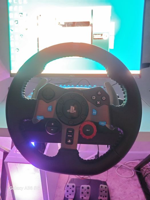 Игровой рул Logitech shifter