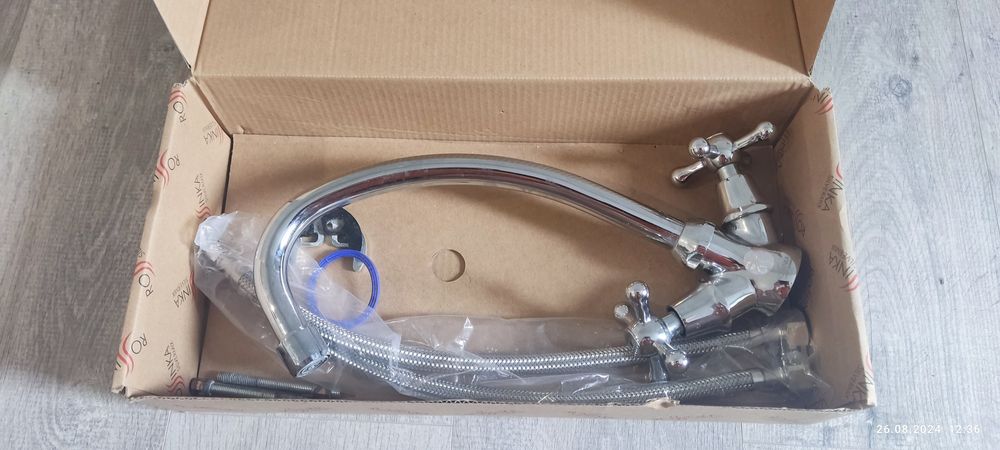 Смеситель для кухни ROSSINKA Silvermix