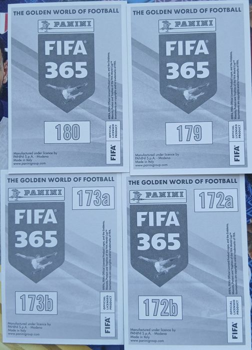 Наклейки panini 2022