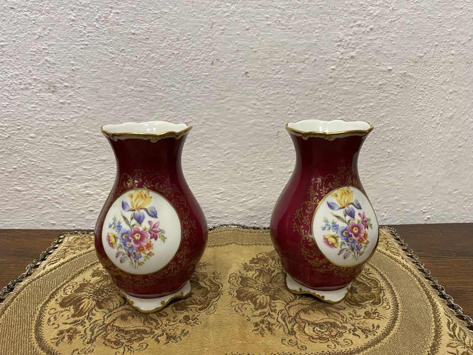 Немски барокови вази от порцелан