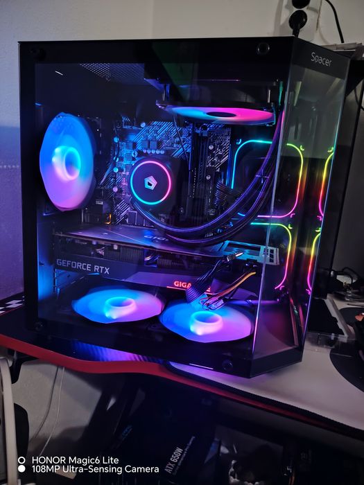 Pc gaming cube rgb