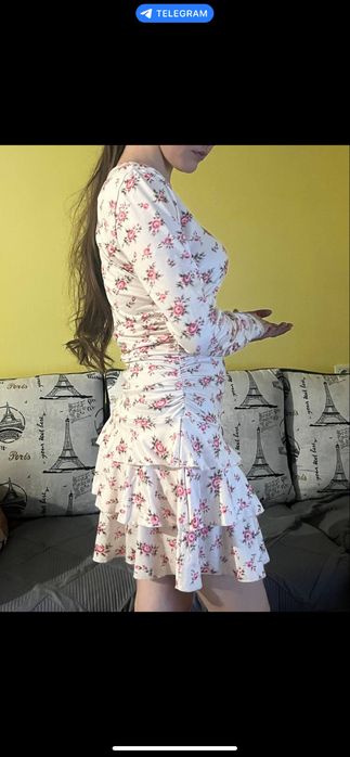 Цветочное платье в наличии