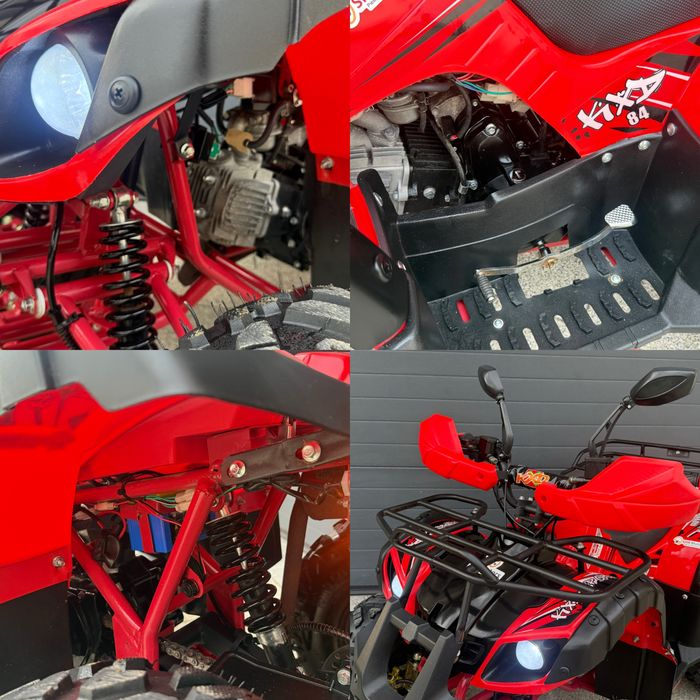ATV 125cc Kxd Pro Germany Hummer 3+1 viteze pentru copii ca nou‼️(nu jrh,bashan?