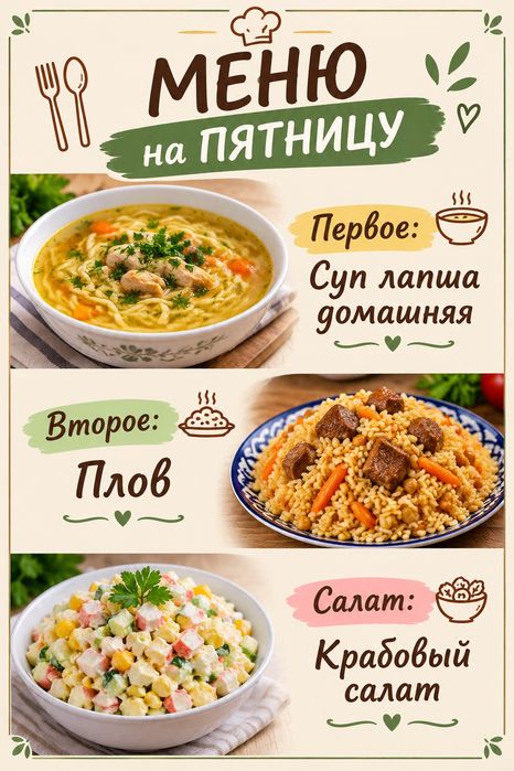 Комплексные обеды