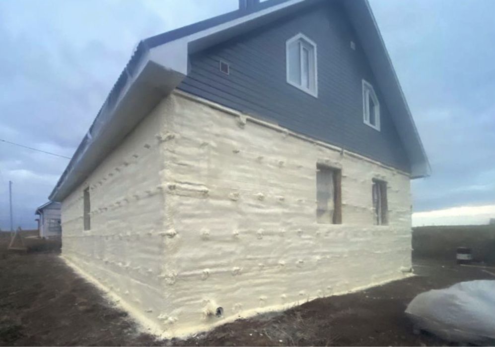 Утепление Пенополиуретан ППУ Гарантия 20 лет по договору: 1 260 тг ...